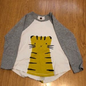 Long sleeve Tea Collection girls tunic size 7